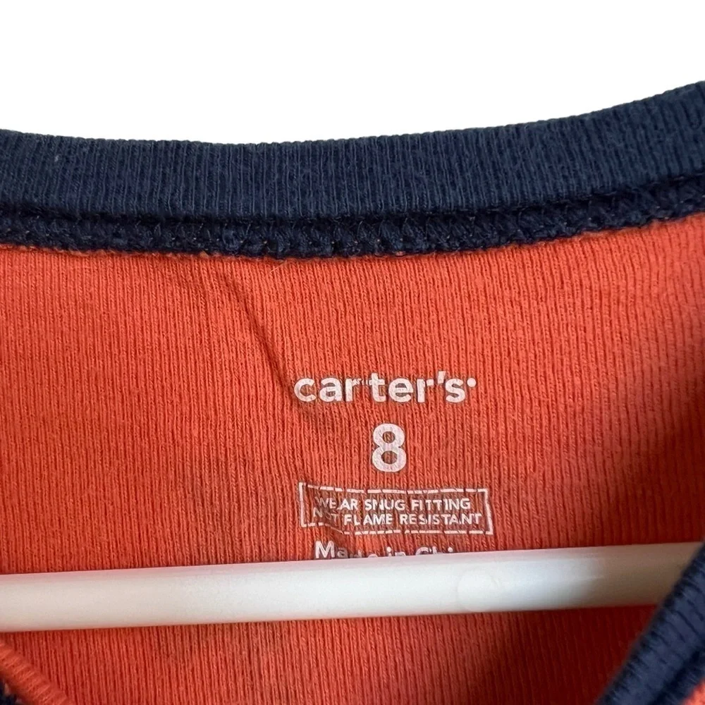 Carters Dinosaur long sleeve pajama top 8